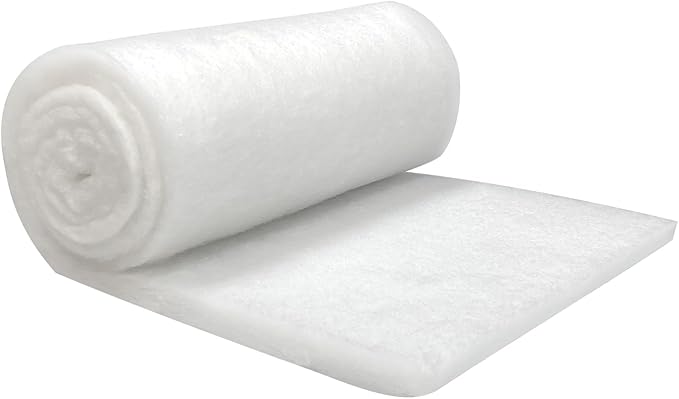 Aquarium Filter Floss for Fish Tank Filters -Micro Fine Multi-Layer Aquarium Filter Pad-Filter Media Roll for Crystal Clear Water Cut to Size 24"x36"x0.5"