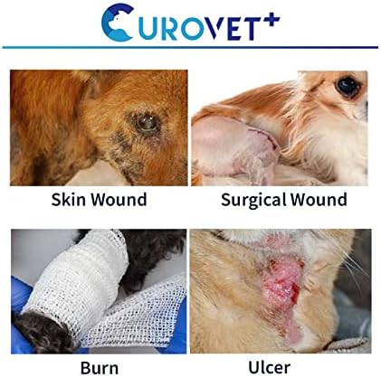 HealiMax, Wound Care Gel for Dogs and Cats, 0.35oz. Safe and Easy Care with 100% Natural Ingredients. Burn, Ulcer and Surgical Wound.