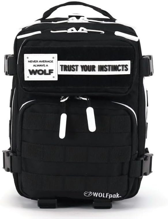 WOLFpak 9L Backpack Mini (Alpha Black White Accents)