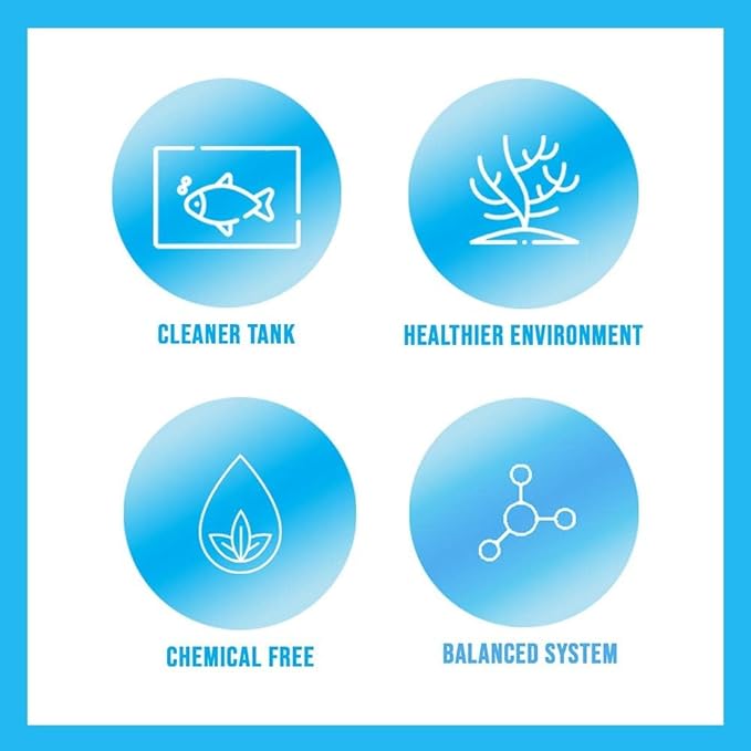 MICROBE-LIFT SBH16 Special Blend Aquarium and Fish Tank Cleaner for Freshwater and Saltwater, 16 Ounces