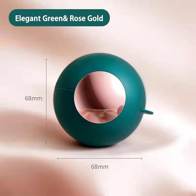 Washable Reusable Gel Lint Roller for Pet Hair, Tecogue Portable Dog Cat Pet Hair Remover for Clothes, Laundries, Sticky Cleaner, Dust Fuzz Fur for Travel Household (Green-4pcs)