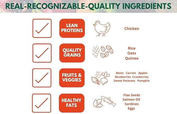 Bench & Field Holistic Natural Adult Dry Dog Food, Chicken Meal and Brown Rice Recipe 12 lb Bag (Pack of 2)