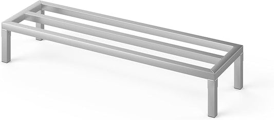 14 in X 48 in. Aquarium Stand | Industrial Style Aluminum Fish Tank Base with Open Frame Design