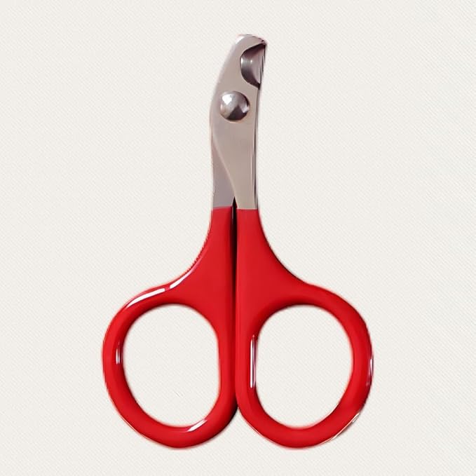 Pet Care Pedicure Kit for Dogs, Cats, Birds and Reptiles - Nail Clippers, File and Scissors Style Clippers Plus Case (3 Nail Clippers Plus Nail File)
