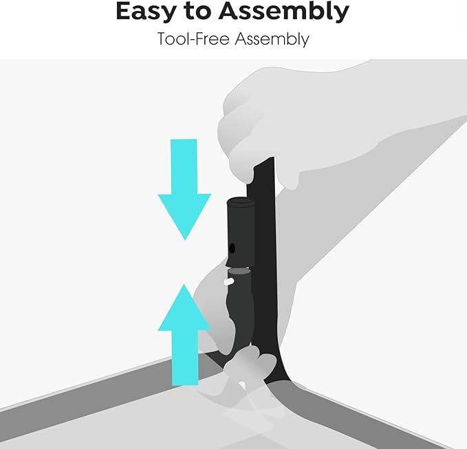 Veehoo XL Outdoor Elevated Dog Bed, Raised Dog Cot for Extra Large Dogs, Cooling Washable Waterproof Pet Hammock Beds with Slope Headrest, Breathable Mesh and Sturdy Frame, X-Large, Grey, CWC2204