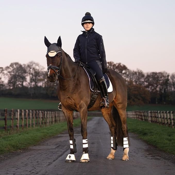 LeMieux Suede Dressage Square - English Saddle Pads for Horses - Equestrian Riding Equipment and Accessories