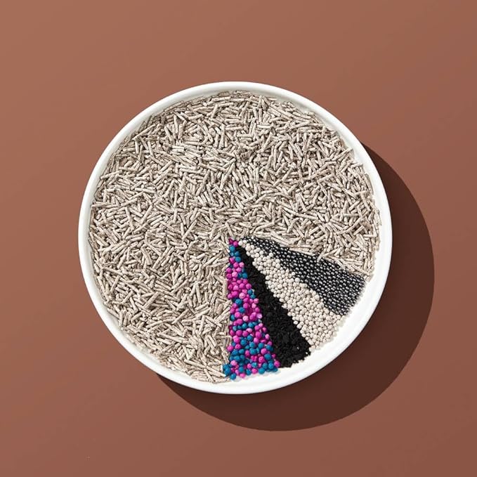 Mixed Tofu Cat Litter, Heavy Duty Flushable Kitty Litter, 5.5Lb/88Oz Coffee 4 Pack