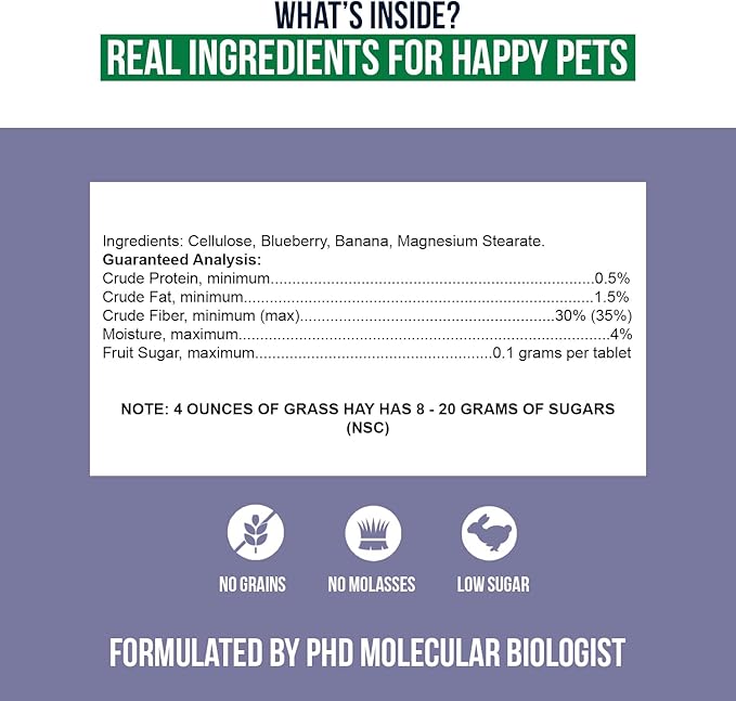 Sherwood Pet Health Snackies for Chinchillas, Rabbits & Guinea Pigs, Grain-Free, Real Fruit, Low Sugar and High in Fiber Treats in Multiple Flavors