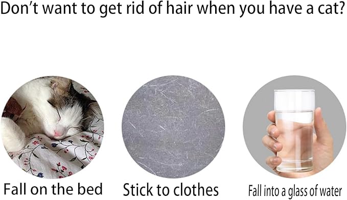 Zoocozy 2 in 1 Pet Hair Removal Glove for Cat Dog, Indoor Cat Grooming Gloves, Pet Washing Brush for Shedding Massage - Double-Sided Available(Brown)