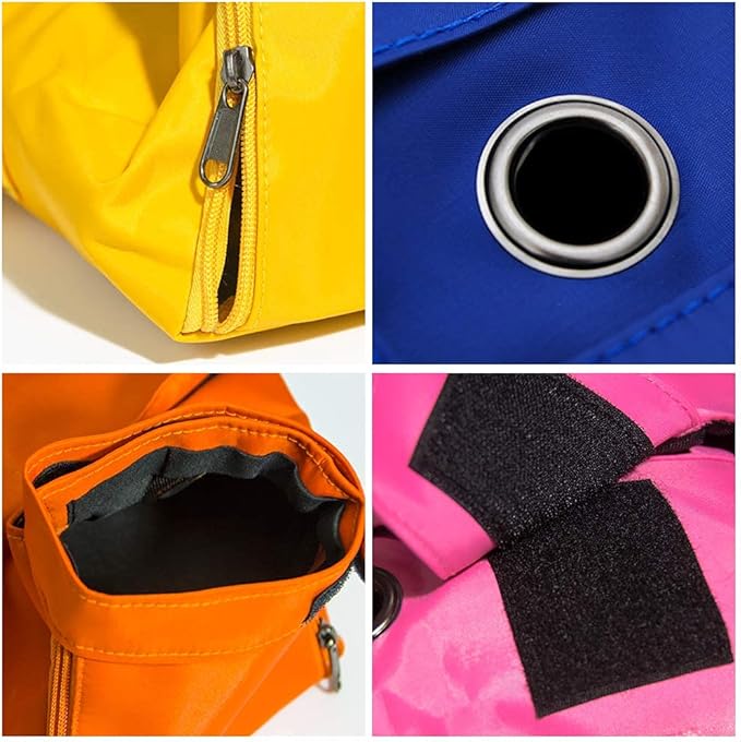 Kukaster Pet Cat’s Restraint Bag for Claw Care Nail Trimming Anti-Scratching Grooming Bag for Cats Medical Examination(Green-l)