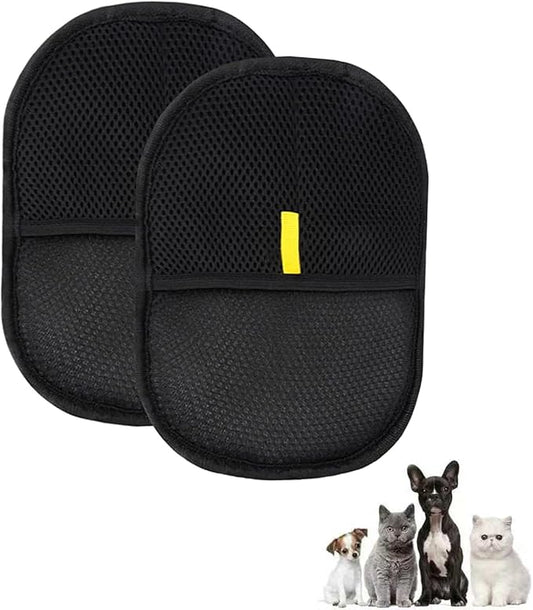 Pet Hair Remover Glove for Cats & Dogs, Cat Grooming Gloves for Hair Removal, 2025 New Upgrade Efficient Grooming Glove for Pets Hair, Grooming Clothes, Sofas(2pcs)