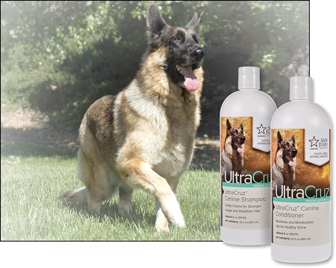 UltraCruz Canine Dog Shampoo and Conditioner Bundle, 32 oz Each