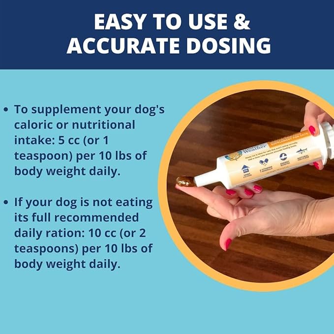 Under the Weather Pet | Ready Cal for Dogs 100cc | High Calorie Supplement | Dog Weight Gainer and High Calorie Booster | 10 Vitamins, 7 Minerals & Omega Fatty Acids (2 Pack)
