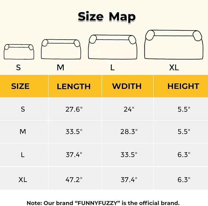 FUNNY FUZZY Pet Fluffy Fuzzy Couch Cover, Calming Washable Dog Bed Sofa Protector Pets Mat for Small Medium Dogs and Cats (Tie-dye Blue,33.45 × 28.35 × 5.51 in)