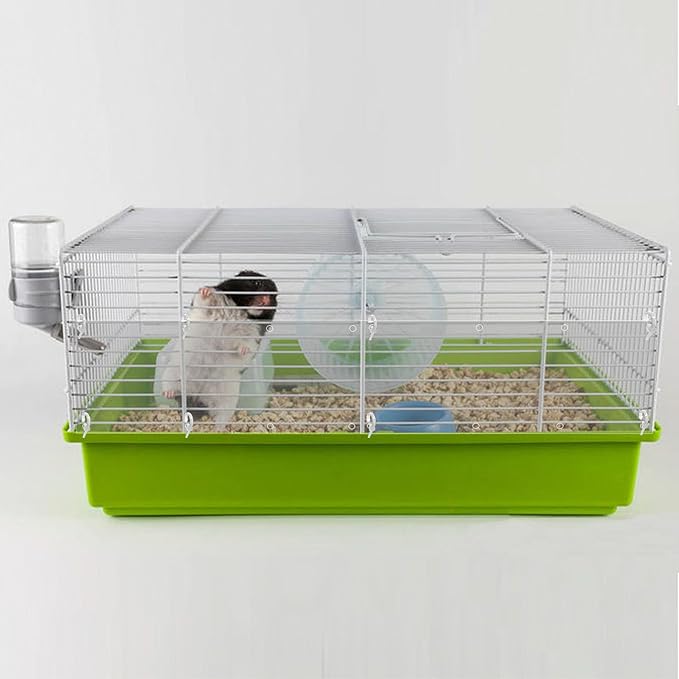 Pet Cage Liner Protection, Rabbit Cage Plastic Panels, 12 PCS Cage Urine Guard for Rabbit, Guinea Pig, Hamster, Hedgehog, Chinchilla, Ferret, Bunny - Transparent, 11.8"x5.9"