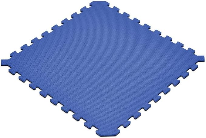 Norsk Dual-Sided Reversible 1/2" Foam Exercise Mats for Home Gym - Interlocking EVA Foam Tiles
