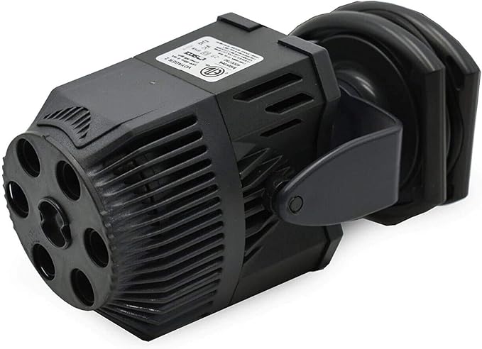 SICCE Voyager 2 Wave Maker Flow Pump 800 GPH | 360°Adjustable Quiet Submersible Magnetic Powerhead for Saltwater & Freshwater Tanks, Quiet Aquarium Water Circulation Pump 15 to 90 Gallons