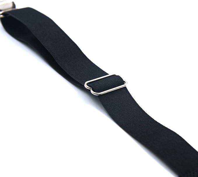 Loosco [4 Packs Elastic Adjustable Women's Boot Straps Pant Stirrups with Extra Heavy Sturdy Clip