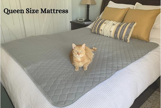 Caldwell's Pet Supply Co. 60x60 Potty Pads, Washable Pee Pads for Dogs, Reusable Pee Pad for Dogs, Puppy Potty Mat, Whelping Rug, Reusable Puppy Mat, Waterproof Rug for Dog, for Large Dog