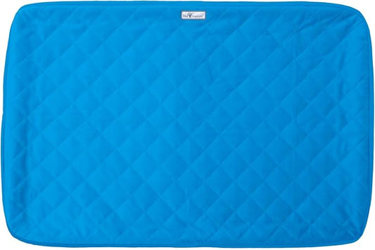Paw Inspired Fitted Fleece Liner for Ferret Nation, Critter Nation Cage for Ferrets, Rats, Chinchillas, Hedgehogs & Other Small Animals (Blue, Bottom Pan Liner)