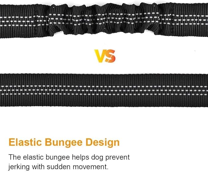 SlowTon Dog Seat Belt Harness for Car, Dog Car Harness Adjustable Mesh Breathable & Dog Seatbelt Safety Tether with Elastic Bungee for Small Medium Large Pets(Burgundy, Single Clip, L)