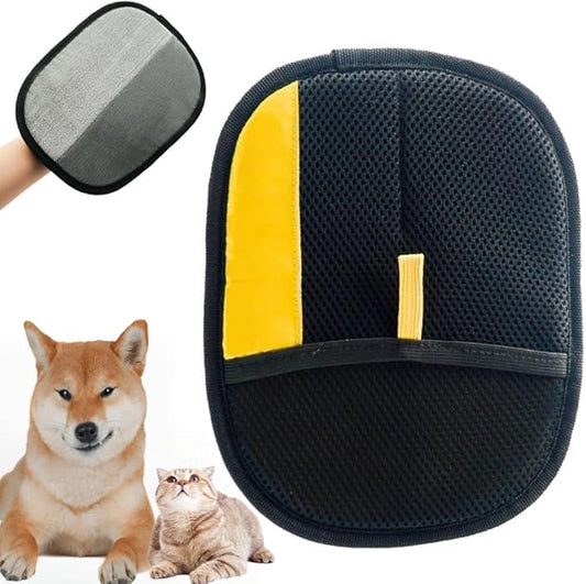 Pet Hair Removal Gloves, pet Hair Remover, Reusable Double-Sided electrostatic pet Hair Removal Gloves, pet Grooming Gloves.Suitable for Sofas, Furniture, Carpets, car Seats