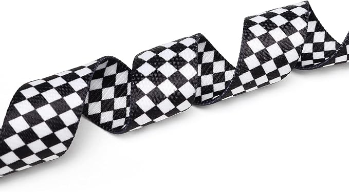 Mercano Adjustable Dog Collar - Special Design Patterns, Soft Nylon Comfortable Durable Pet Collar for Small Medium Large Dogs (L, Rhomb)