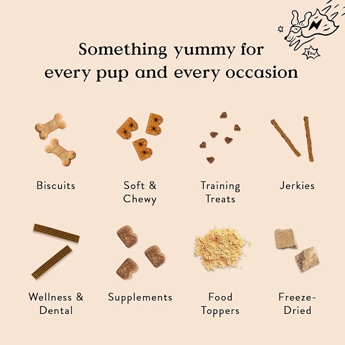 Bocce's Bakery Calming Supplement for Dogs, Daily Chews Made in The USA with Chamomile, Lemon Balm, L-Theanine & Melatonin, Supports Stress, Peanut Butter & Honey, 60 ct