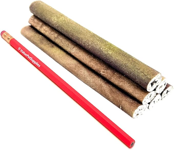 ValueBull USA Collagen Sticks for Dogs, 4-6 Inch Varied Chews, Natural Long-Lasting Dog Treats, 1 Pound - Promotes Joint, Skin & Coat Health with Glucosamine and Chondroitin