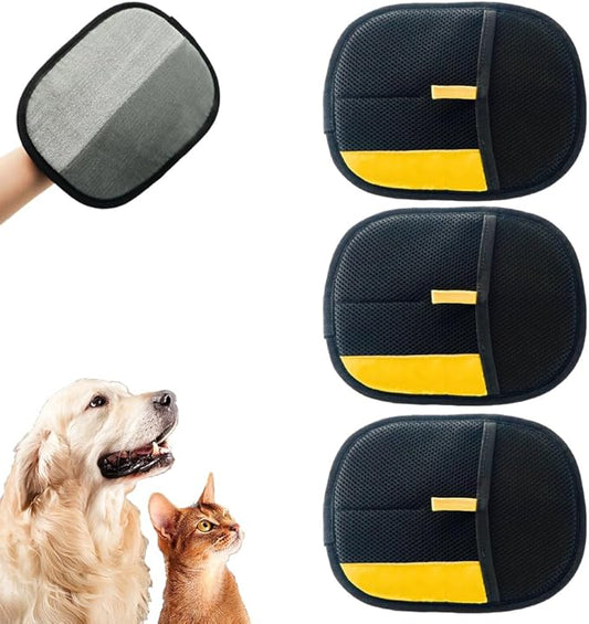 Pet Hair Removal Glove for Cats & Dogs, 2025 Upgrade Pet Hair Remover Glove, Electrostatic Pet Hair Removal Gloves for Dogs and Cats, Reusable Pet Hair Remover Glove (1)