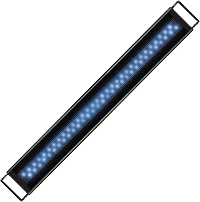 CURRENT USA ColorPlus Smart LED Aquarium Light 36 inch with App and Voice Control by Alexa & Google Home | Extra Vivid Colors for Freshwater Aquarium Fish Tank and Terrariums| Aluminum (36" to 48")