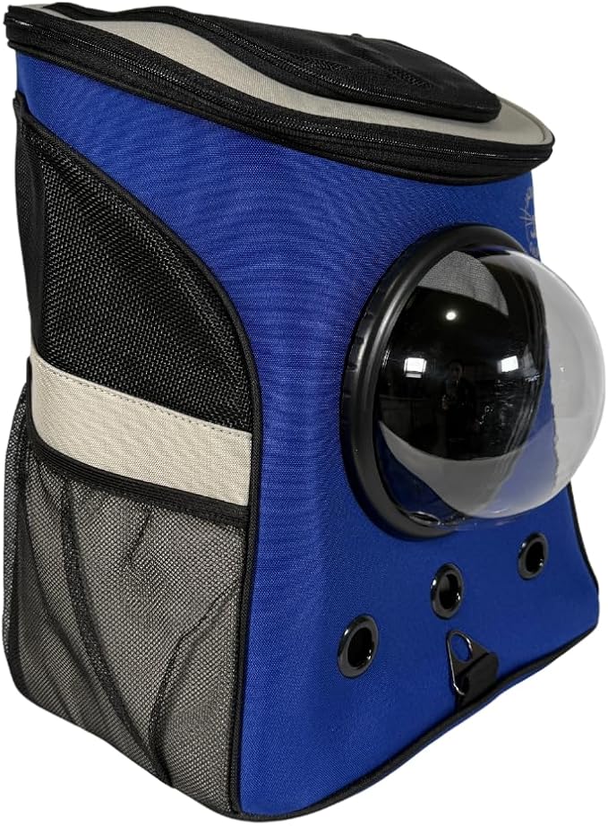 Your Cat Backpack Carrier Bag - Jackson Galaxy Airline Approved Cat Carrier with Space Capsule Bubble for Small Cats, Kitten - Premium Cat Carrier Backpack for Outdoor, Travel, Hiking, Pet Supplies