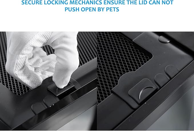 REPTIZOO Large 120 Gallon Reptile Terrarium, Reptile Tank 48" x 24" x 24" Black-Tinted Eco-Terrarium