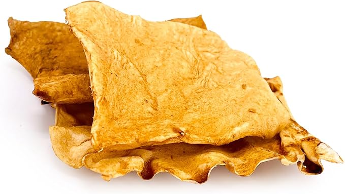 ValueBull USA Rawhide Chips, Chicken Infused, 20 Pound Bulk Pack - Natural & Safe, USA Beef Hide, Long Lasting, Chemical Free, No Artificial Flavors