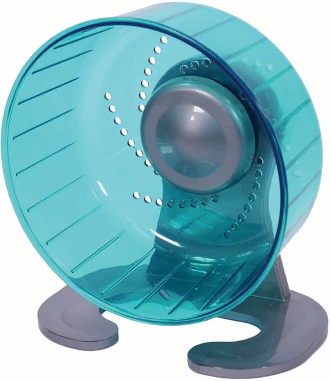 Petest Hamster Exercise Wheel, Silent Spinner Hamster Running Wheels, Diameter 6.7 inch, Green