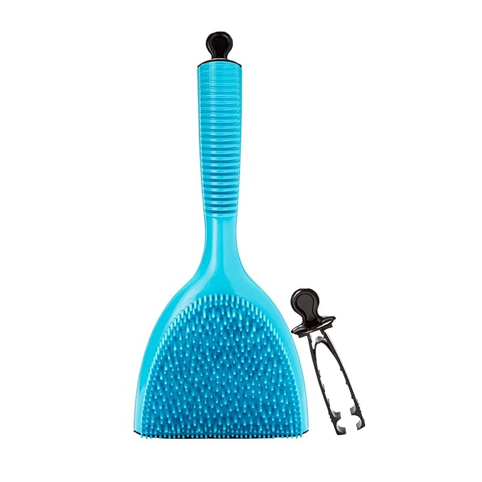 Michel Mercier Pet Detangling Brush - Thick Coat Dog & Cat Brush for Shedding & Grooming, Long/Short Haired Pets, Free Tick Remover Tool Included