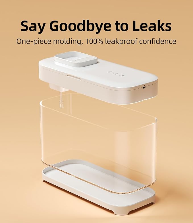 Smart Betta Fish Tank Aquarium 3 Gallon with Temperature Monitor, 3 Stage Filtration, 8 Color Lighting, Self Cleaning Small Beta Tank Kit, Acrylic