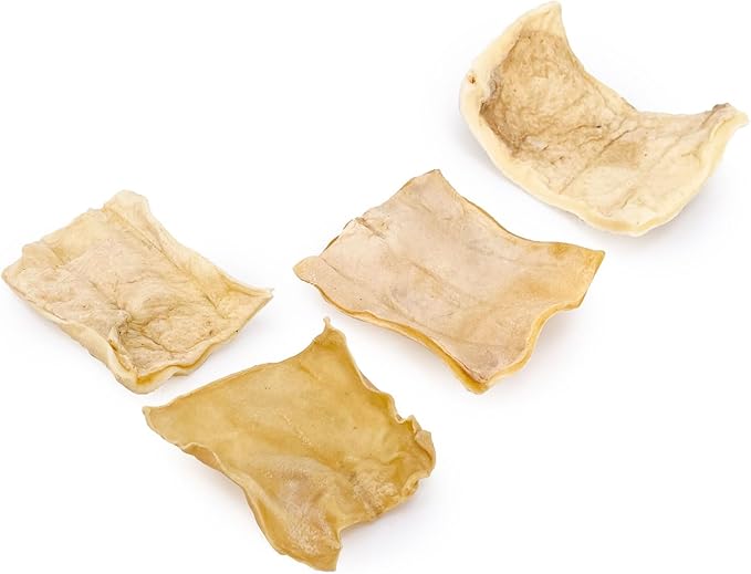 ValueBull USA Rawhide Chips, 10 Pound Bulk Pack - Natural & Safe, USA Beef Hide, Long Lasting, Chemical Free, No Artificial Flavors