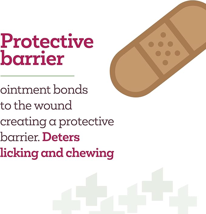 Hot Spot and Wound Ointment for Pets, Itch Relief for Dog Sores and Irritations, 2.5 oz