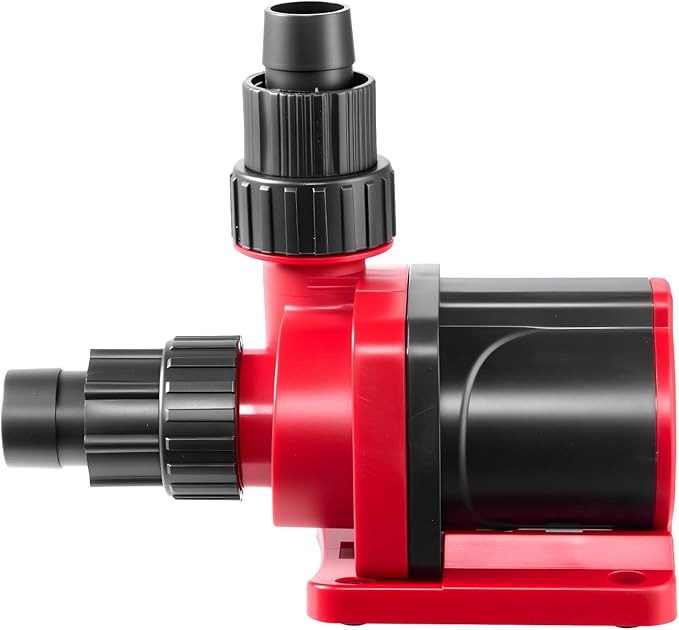 VEVOR Aquarium 24V DC Water Pump, 100W, 2642 GPH Marine Wavemaker Return Pump with Controller, Adjustable Flow, Feed Mode, 19.7 ft Max Lift, for Saltwater Freshwater Fish Tank Sump Pond Circulation