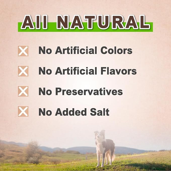 Afreschi Natural Turkey Tendon Rope (L) 10 oz, USA-Sourced Turkey Tendon, All Natural Puppy Chew, Hypoallergenic, Rawhide Alternative, for Large Breeds