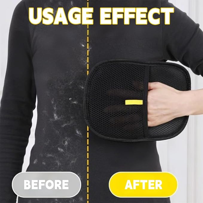 Pet Hair Remover Glove,Electrostatic Pet Hair Removal Gloves for Couch,Cat Grooming Gloves,Reusable Cat and Dog Hair Remover for Sofas,Furniture,Carpets,and Curtains (3 PCS)