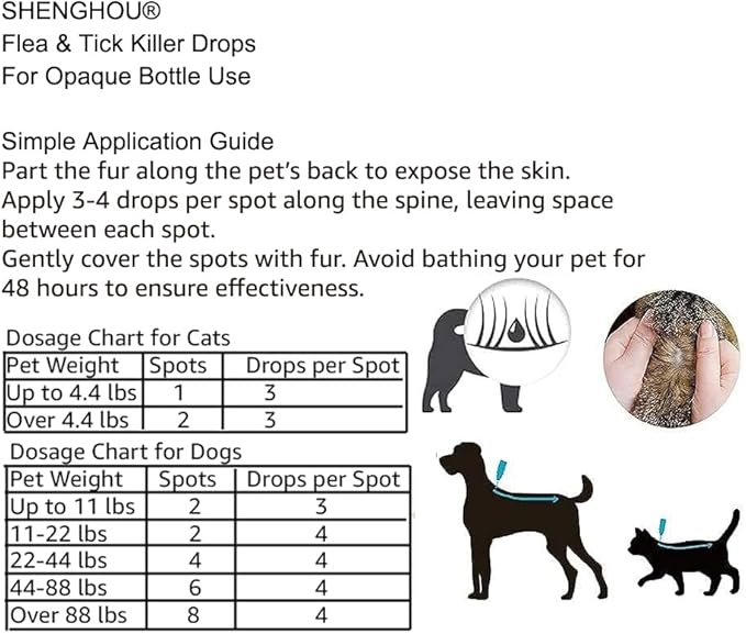 Natural Puppy Flea & Tick Treatment (4-44 lbs) | 9-Month Protection + Free Tools | Vet-Reviewed Formula