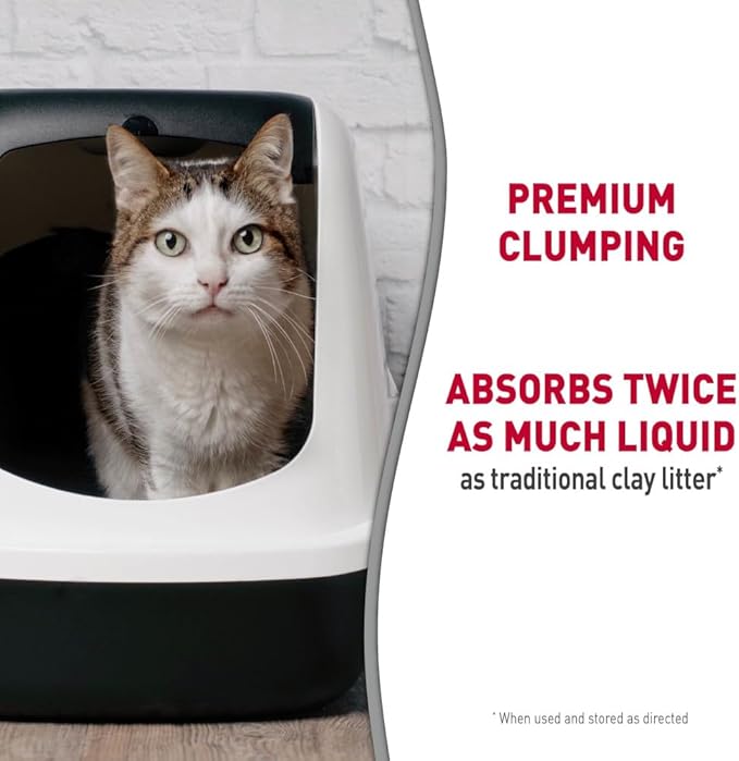 Nature's Miracle Premium Clumping Corn Cob Litter, Tough Odor Bio-Enzymatic Formula, Dust Free, 18lb (2 pack)