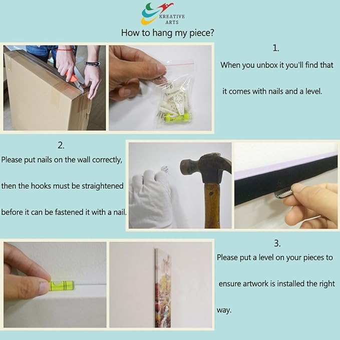 KREATIVE ARTS Canvas Print Wall Art Painting Contemporary Blue Tree In Black And White Style Fall Landscape Picture Modern Giclee Stretched And Framed Artwork (Large Size 60x32inch)