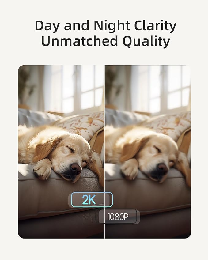 blurams Indoor Security Camera, 5GHz/2.4GHz Dual-Band, 2K PZT Pet Camera with Phone App, 360° Cameras for Home Security, 2-Way Audio, Motion Tracking, Night Vision, Siren, Cloud&SD