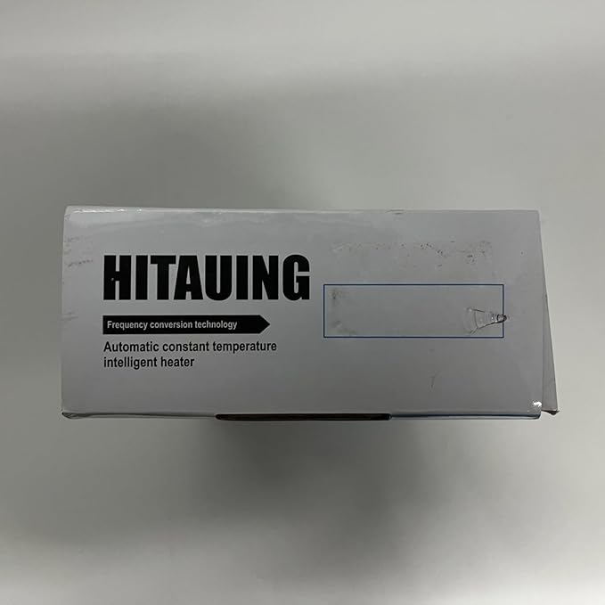 HiTauing Aquarium Heater, 500W Fish Tank Heater with LED Digital Display & 5 Safety Protection, Submersible Aquarium Heater with 2 Suction Cup and 8.2Ft Cord for 75-120 Gallon Fish Tank.