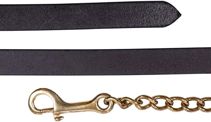 Schneiders Heavy Duty Solid Brass Chain for Horses | Convert Ropes & Lunge Lines into Effective Training Aids | Rust-Resistant, Hand-Welded Design