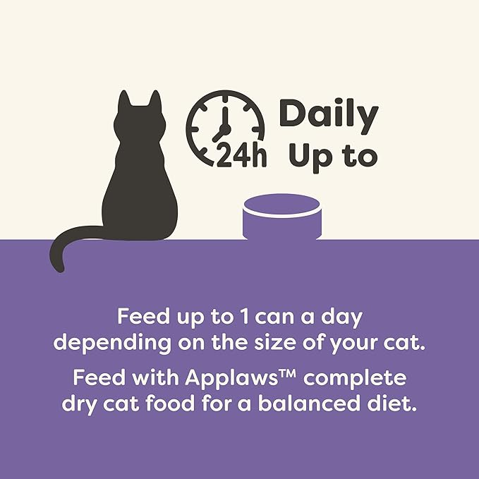 Applaws Natural Wet Canned Cat Food, Made with Limited and Natural Ingredients, Real Protein with No Artificial Additives, Variety Pack in Broth (16 x 2.47oz Cans)