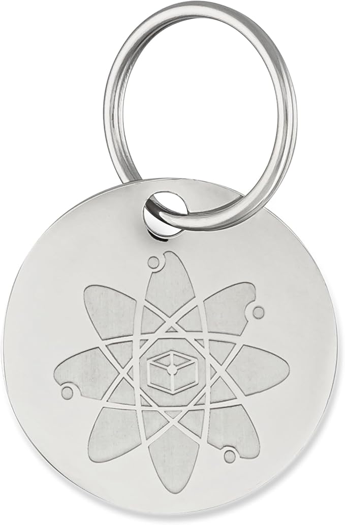 Natural Flea & Tick Repellent Collar Tag for Dogs & Cats – BioPower Pet Shield – Safe for Pets When Used as Directed – Lasts 1 Full Year - Regular Tag (1Pack)